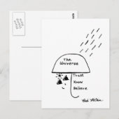 Carte Postale 'Confiance, Connais, Crois' (Devant / Derrière)