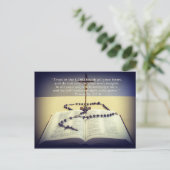 Carte Postale Confiance dans le message du Seigneur (Debout devant)