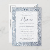 Carte Postale Confirmation de la communion de l'église du Jardin (Devant / Derrière)