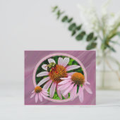 Carte Postale Confleur et abeille (Debout devant)