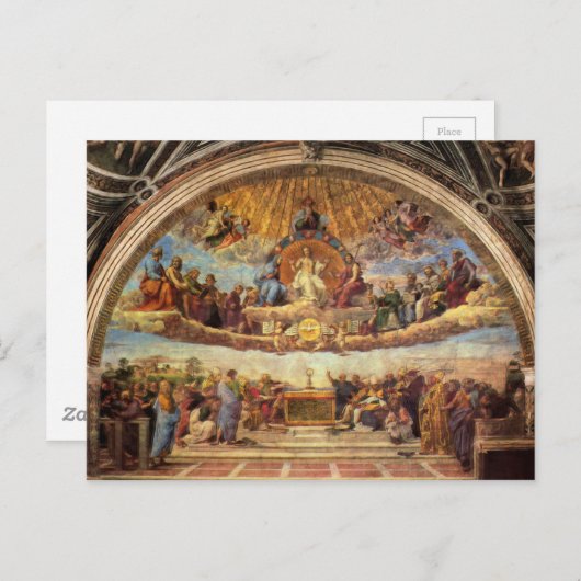 Carte Postale Conflit de l'Eucharistie (Devant / Derrière)