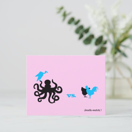 Carte Postale Conflit de mort (Debout devant)