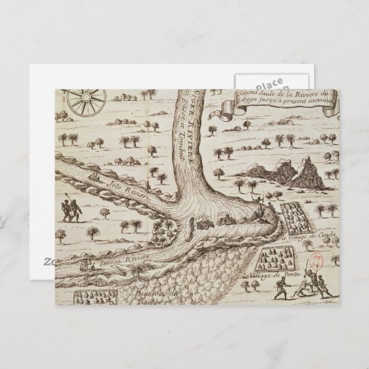 Carte Postale Confluence du Niger (Devant / Derrière)