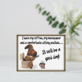 Carte Postale Confort café (Debout devant)