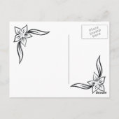 Carte Postale confort des anges (Dos)