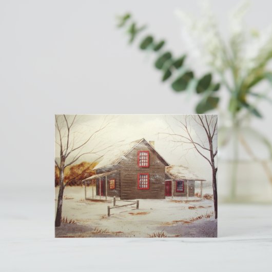 Carte postale confortable de cabine (Debout devant)