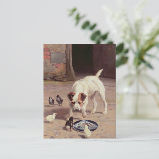 Carte Postale Confrontation (Debout devant)