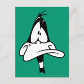 Carte Postale Confused DAFFY DUCK™ Face (Devant)