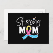 Carte Postale Congénitale Diaphragme Hernie Sensibilisation Ch M (Devant / Derrière)