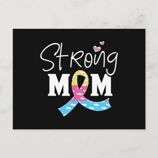 Carte Postale Congénitale Diaphragme Hernie Sensibilisation Ch M (Devant)