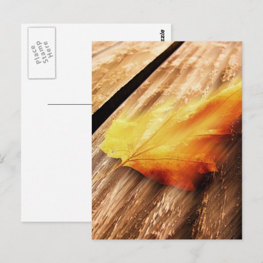 Carte Postale Congés en panne (Devant / Derrière)