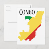 Carte Postale Congo (Devant / Derrière)