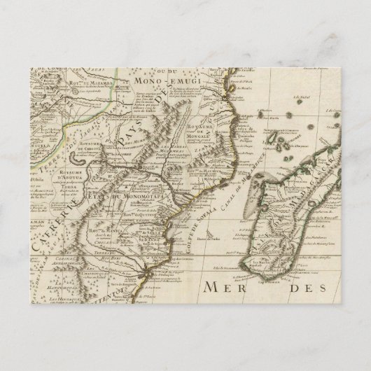 Carte Postale Congo, Afrique (Devant)