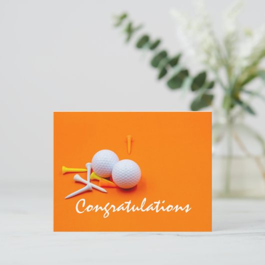 Carte Postale Congratulations (Debout devant)