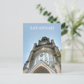 Carte Postale Congrégation juive Mickve Israel Savannah Georgia (Debout devant)