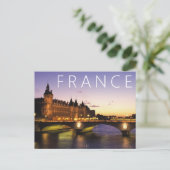 Carte Postale Congrès au bord de la Seine | Paris, France (Debout devant)