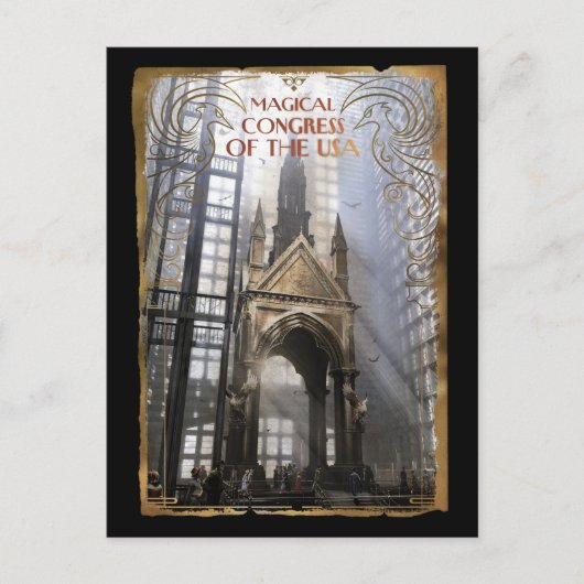 Carte Postale Congrès Magique des États-Unis (Devant)
