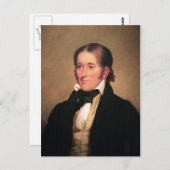 Carte Postale Congressman Davy Crockett par Chester Harding (Devant / Derrière)