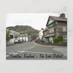 Carte Postale Coniston, Angleterre