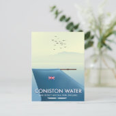 Carte Postale Coniston Water, district des lacs, Angleterre (Debout devant)