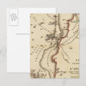 Carte Postale Conjecturale de l'Atlantique (Devant / Derrière)