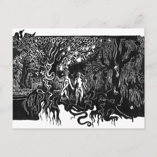 carte postale "connaissance" (Devant)