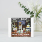 Carte Postale Connaissance Chien Conversions oubliées Eskimo Pi (Debout devant)