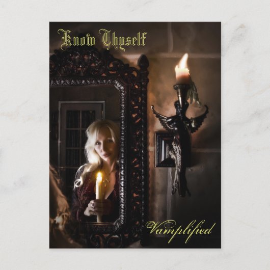 Carte Postale Connaissez Thyself Vamplified (Devant)