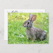 Carte postale connectée (Devant / Derrière)