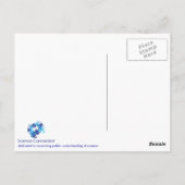Carte postale connectée à Science #1 (Dos)