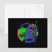 Carte Postale Connecteur de balise laser (Devant / Derrière)