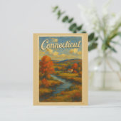 Carte Postale connecticut (Debout devant)
