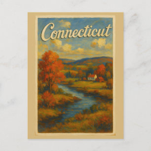 Carte Postale connecticut