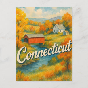 Carte Postale Connecticut