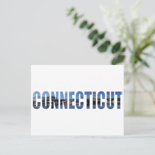 Carte Postale Connecticut (Debout devant)