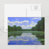 Carte postale Connecticut (Devant / Derrière)