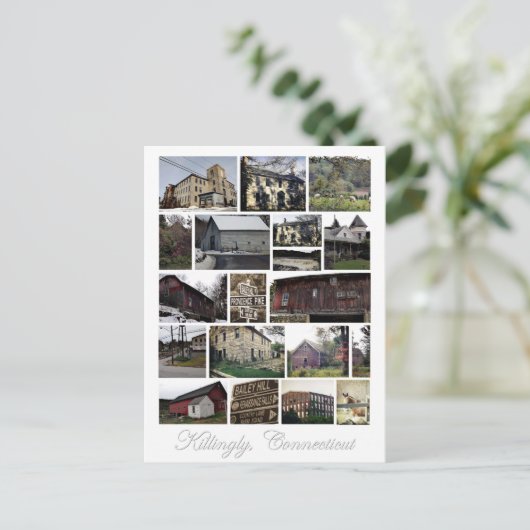 Carte postale Connecticut (Debout devant)