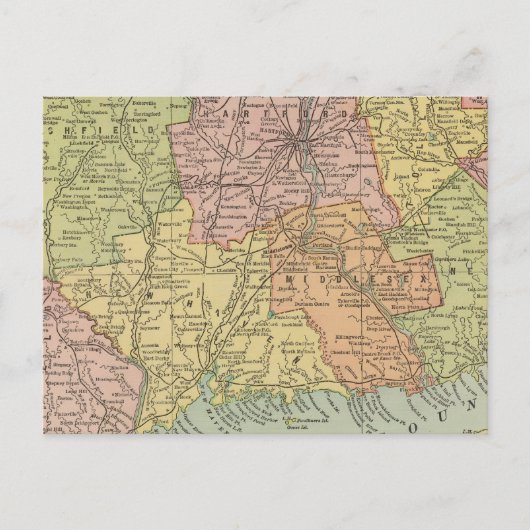 Carte Postale Connecticut 5 (Devant)