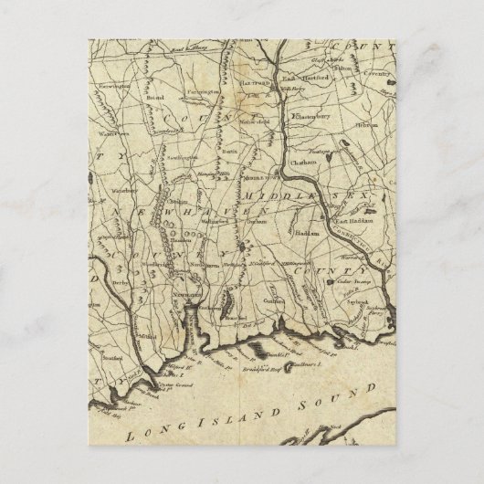 Carte Postale Connecticut 7 (Devant)