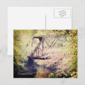 Carte postale Connecticut Bridge (Devant / Derrière)