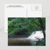 Carte Postale Connecticut de Wadsworth Falls (Devant / Derrière)