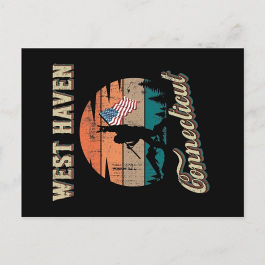 Carte Postale Connecticut de West Haven (Devant)
