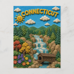 Carte Postale Connecticut Kent Falls Moderne KLAYKOO
