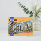 Carte Postale Connecticut vintage (Debout devant)