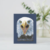 Carte Postale ConnecticutEagle vers le haut (Debout devant)