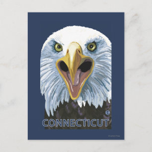 Carte Postale ConnecticutEagle vers le haut