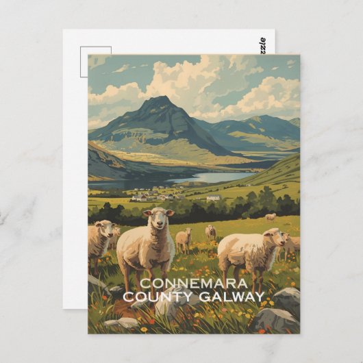 Carte postale Connemara (Devant / Derrière)