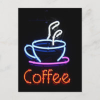 Connexion café Neon en noir