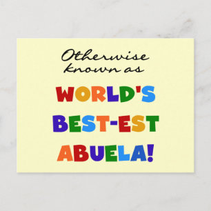 Carte Postale Connu par ailleurs comme le meilleur cadeau d'Abue