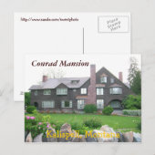 Carte Postale Conrad Mansion, Kalispell Montana (Devant / Derrière)